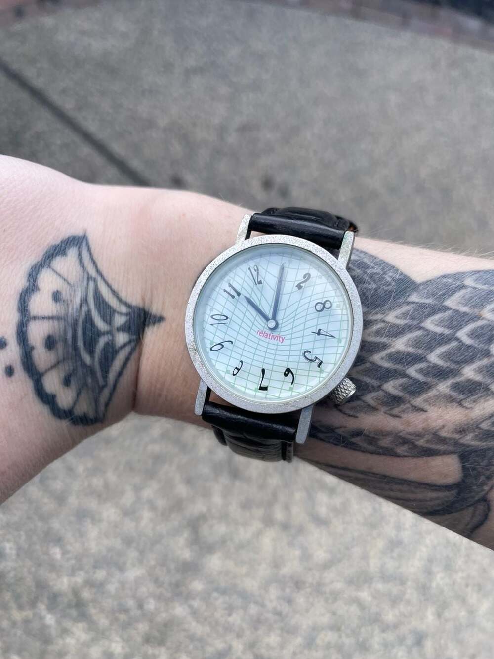 Einstein's Relativity Luger Watch